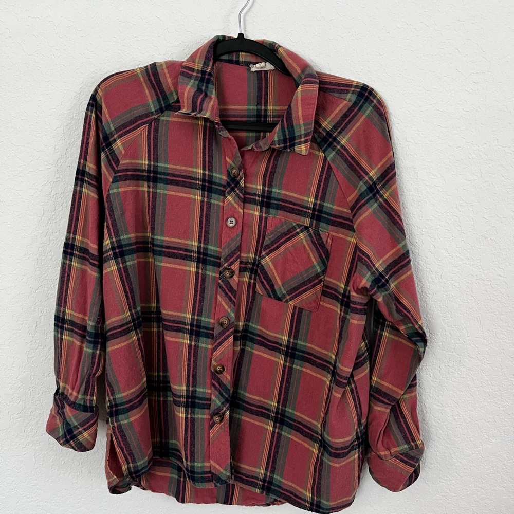 Hem & Thread Plaid top